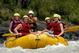 Family white water rafting