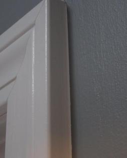 perfectly painted trim.