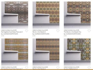 Wallpapers by Laura Davis Art Studio on Roostery