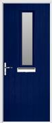 1 Square Composite Door obscure glass