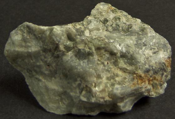 fluorescent Marialite-Meionite Scapolite Wernerite, Muscovite, Pyrite, Limonite, Grenville Scapolite Prospect, Grenville-sur-la-Rouge, Argenteuil RCM, Laurentides, Quebec, Canada
