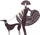 Erte Symphony in Black