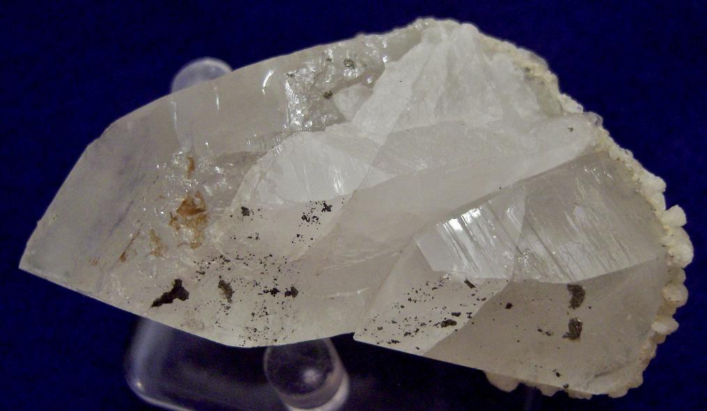 QUARTZ, SIDERITE, PYRITE - Panasqueira Mine (Panasqueira Mines), Couto Mineiro da Panasqueira, Panasqueira, Covilha, Castelo Branco District, Portugal - ex Rutgers Geology Museum