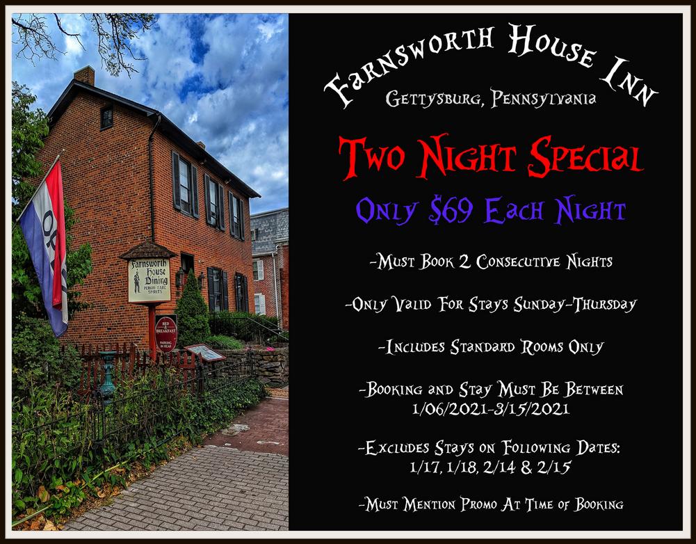 The Farnsworth House Bed and Breakfast Bed Breakfast, Restaurant, Paranormal