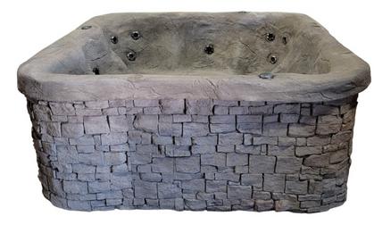 Faux rock hot tub ottawa