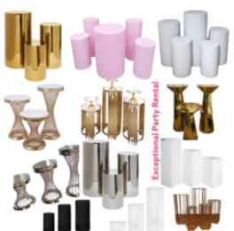 PLINTHS PEDESTALS AVAILABLE FOR RENT