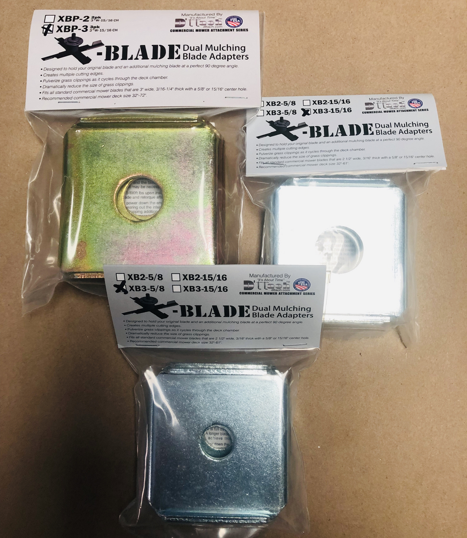 X blade lawn online mower blades