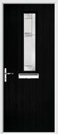 1 Square Composite Door regal corenet glass