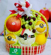 Giỏ hoa quả Chúc mừng 20-10