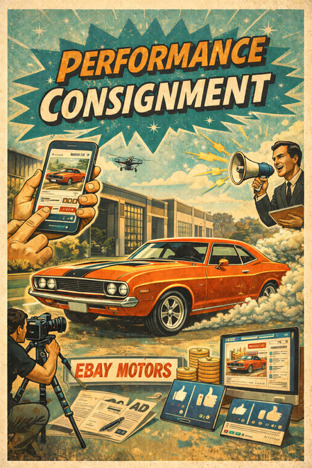 M.M.G Classic Cars- Performance Consignment Package