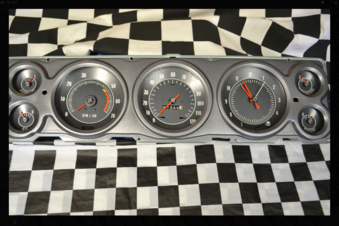 1967 Chevy Impala Tachometer, Speedometer, Fuel, Temperature Gauge, Battery, Oil Gauge