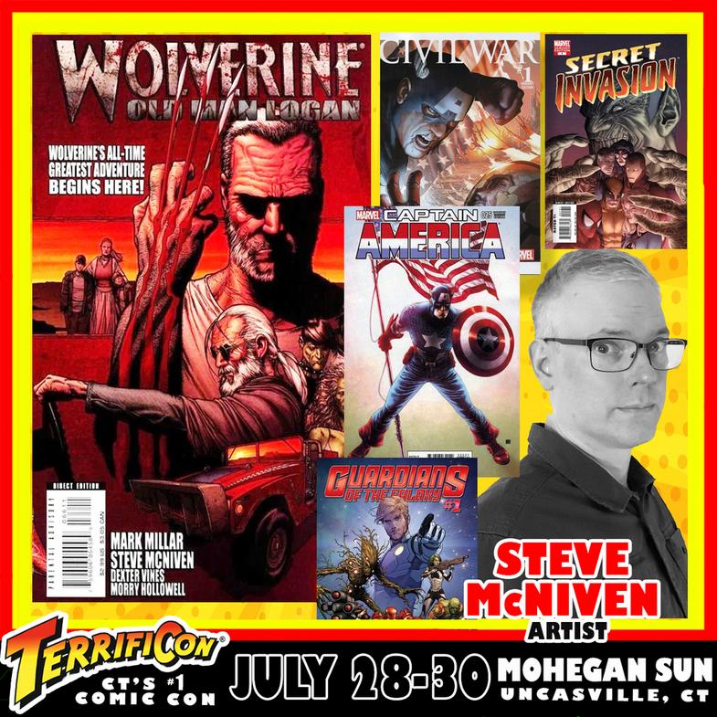 steve mcniven terrificon Connecticut's #1 comic con