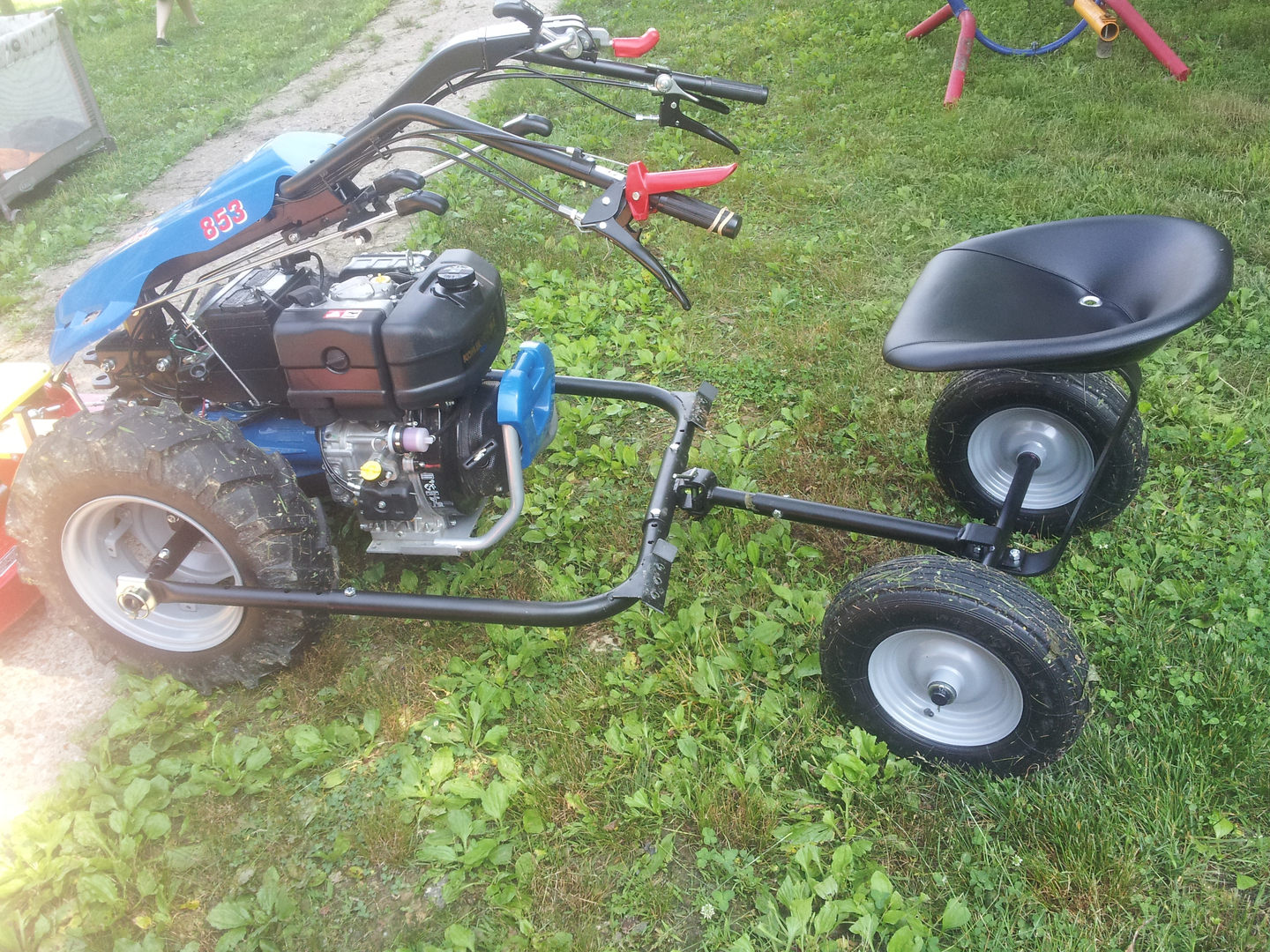 Bcs mowing sulky sale