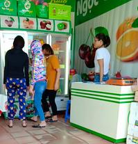 Cách đóng hộp hoa quả nhập khẩu