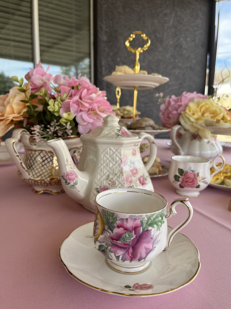 Pretty in Pink Afternoon Tea Set