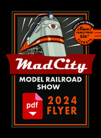 MadCity Train Show Flyer