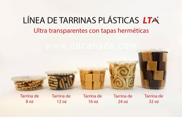 Plasticabas - TARRINAS PLÁSTICAS CON TAPA Ideales para
