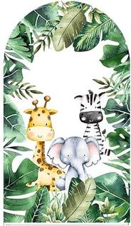 JUNGLE THEME BACKDROP ARCH COVERS FOR RENT