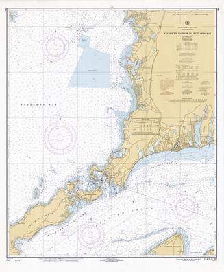 Falmouth Harbor to Buzzards Bay Massachusetts