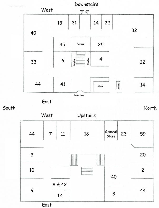 Floor Plan of Store