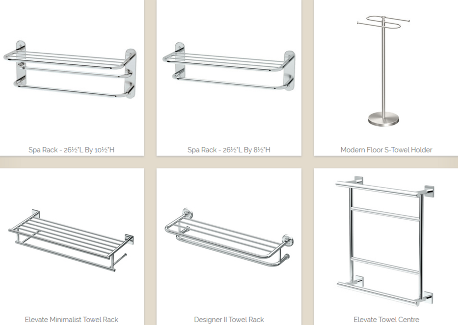 Bath Accessories Spa Racks