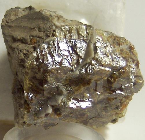 SPHALERITE, QUARTZ, CALCITE - Doan's Lead Mine (New Britain Mine), New Galena, New Britain Township, Bucks County, Pennsylvania, USA - ex N.Thomas