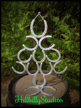 Horseshoe Christmas tree