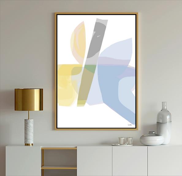 Blue, white and Beige Abstract Art, #wall Art, #Dubois Art, #abstract art, #dubois art