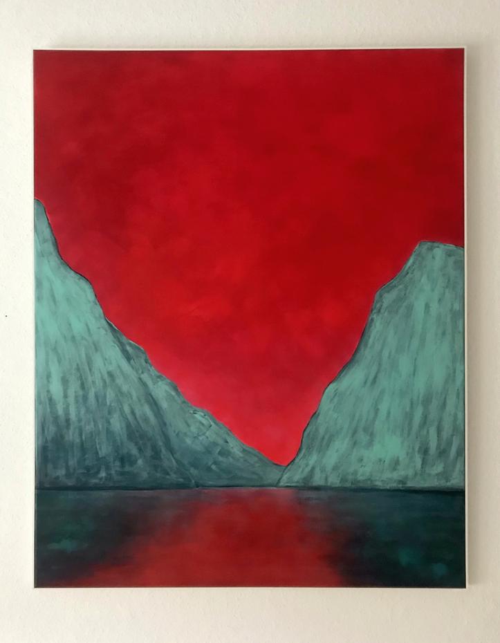 Orfhlaith Egan | Verdigris Original Acrylic Painting