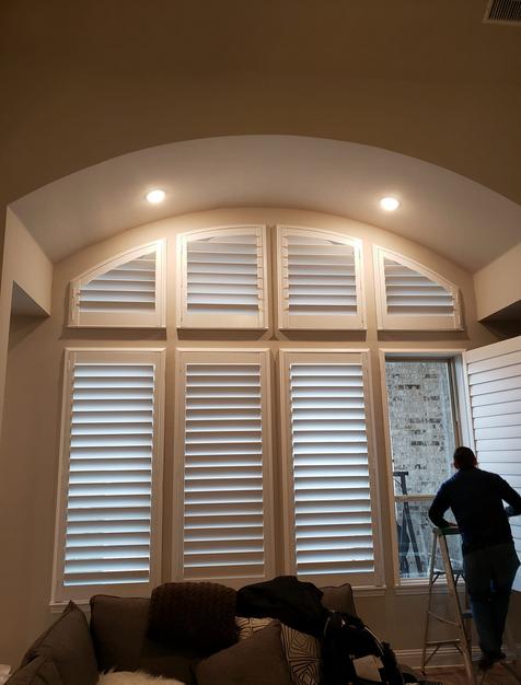 Shutters installed in Collin County