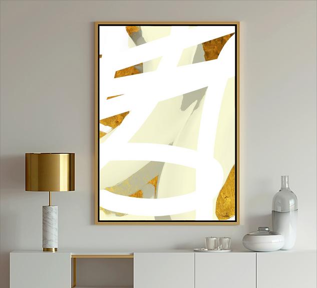 Gold Abstract Art, #Gold art, #abstract art, #Dubois Art