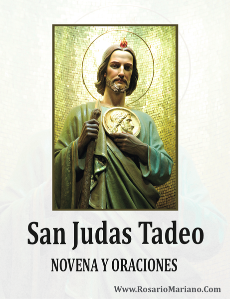 NOVENA Y ORACIONES A SAN JOSE TADEO Www.RosarioMariano.Com