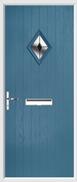 Cottage Diamond Composite Door bevel glass