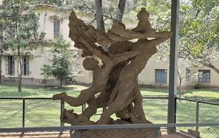 Art Installation at Shantiniketan Biswabharati University