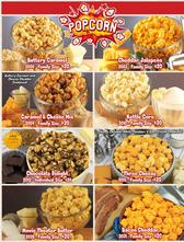 Poppin' Popcorn 2 page Fundraiser Brochure