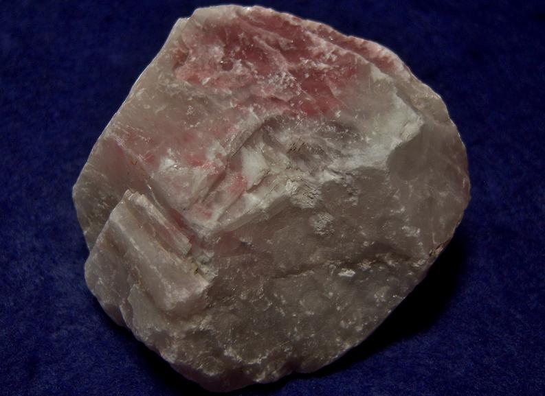 fluorescent phosphorescent Terlingua-type CALCITE - San Vicente Mine, Boquillas del Carmen, Mun. de Ocampo, Coahuila, Mexico - ex Bill Mattison "Glowing Rocks" - sold