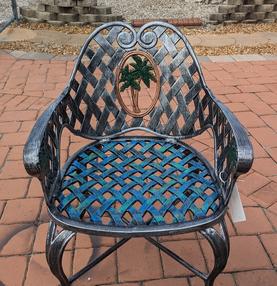 outdoor aluminum chair