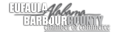 Logo and link to Eufaula Barbour Chamber of Commerce