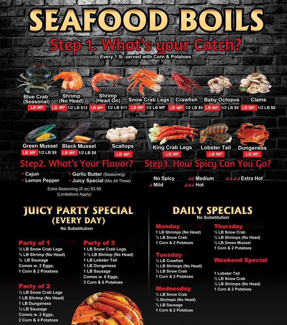 Juicy seafood store near me