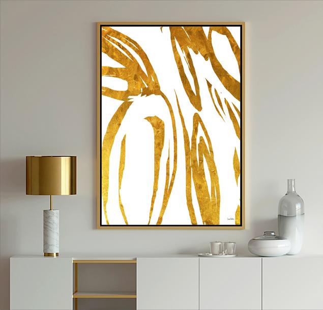 Gold Abstract Art, #Gold art, #abstract art, #Dubois Art