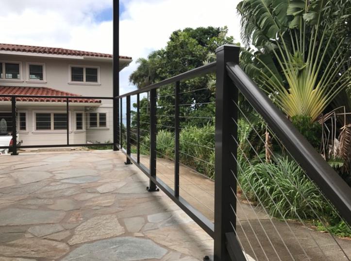 Cable railing Hawaii, Aluminum Cable railing Oahu, Cable railing Honolulu, cable railing