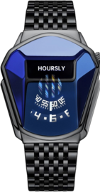 Unisex Futuristic Alien Tech Watch, in many colour combinations and with 'Friendship Bracelet'