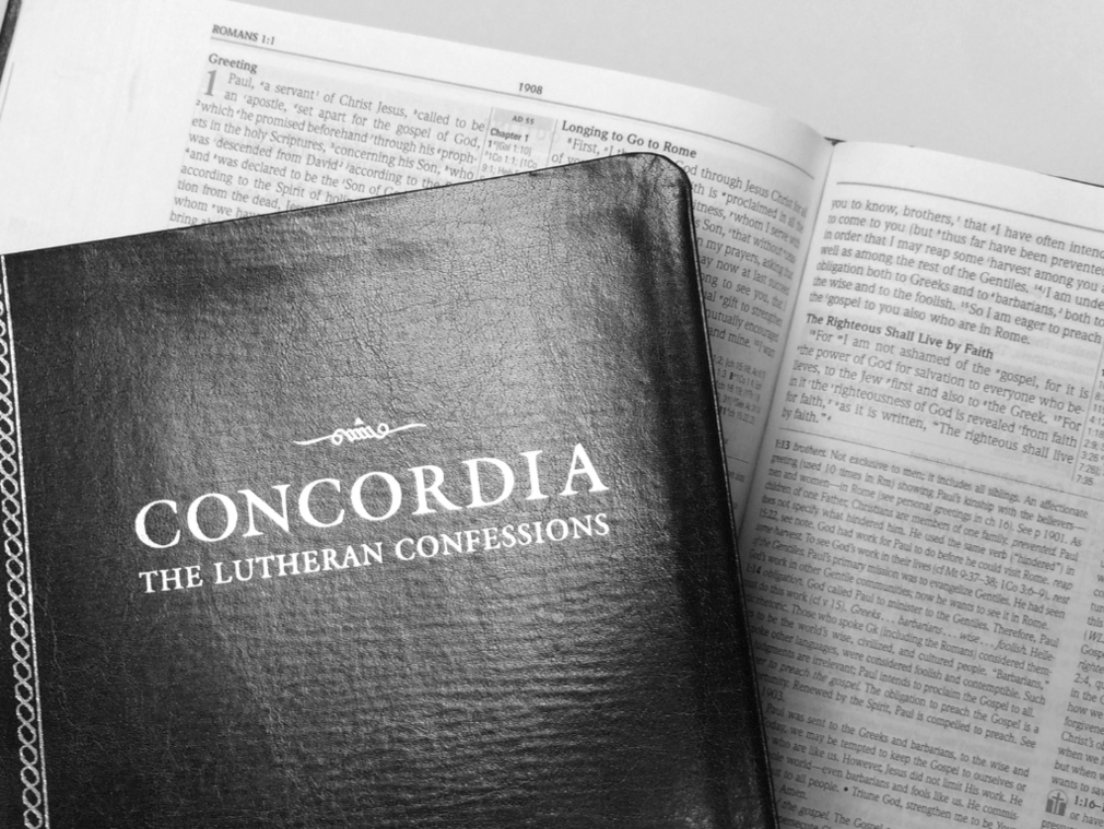 Book of Concord, Bible, The righteous shall live by faith - Romans 1:17