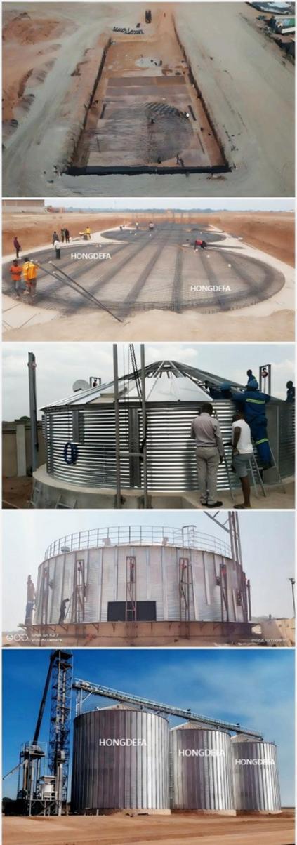 install HDF silo overseas