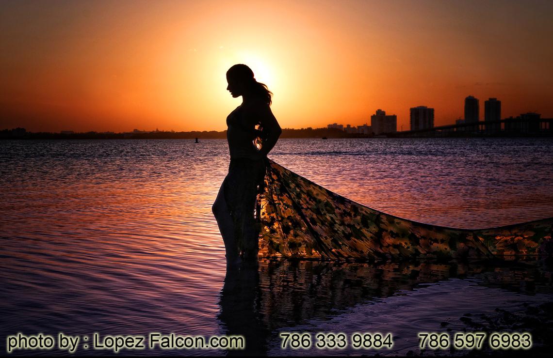 QUINCEANERA PHOTOGRAPHY INDIA BOLLYWOOD 15 ANOS MIAMI BEACH SUNSET