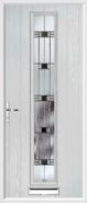 1 Strip Door aspen glass