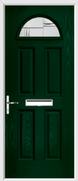 4 Panel 1 Arch Composite Door regal corenet glass