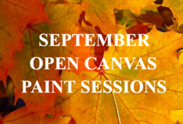 September Open Canvas Paint Sessions