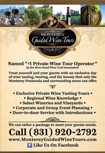 monterey bay wine tours