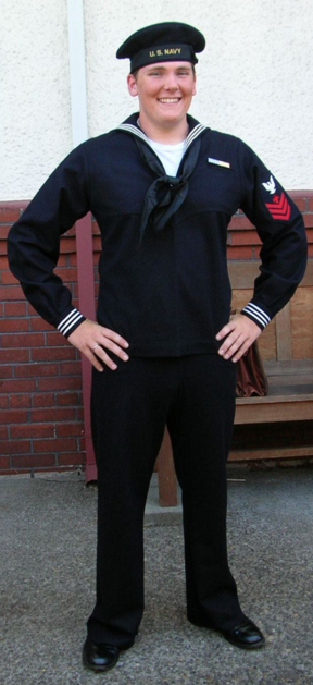 WW2 US Navy Corpsman 1/c Medic in Jumper uniform